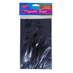 Magnetic Sheet S/Adhesive 12.6x20cm-R