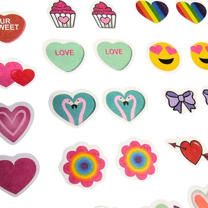 Sticker Foil Embossed Themed 10x23cm