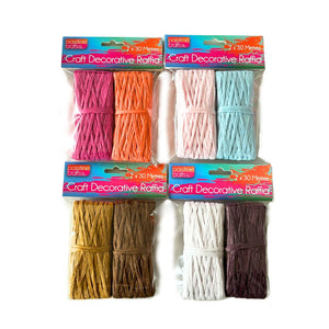 Craft Raffia 2x30m Colour shade
