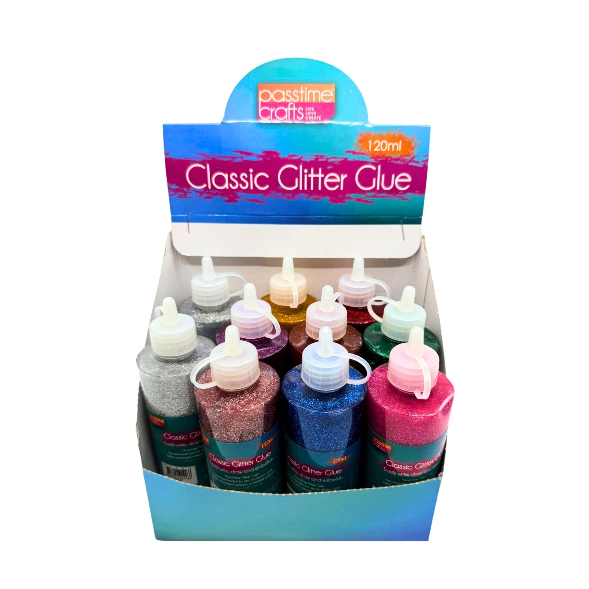 Metallic Glitter Glue 120ml