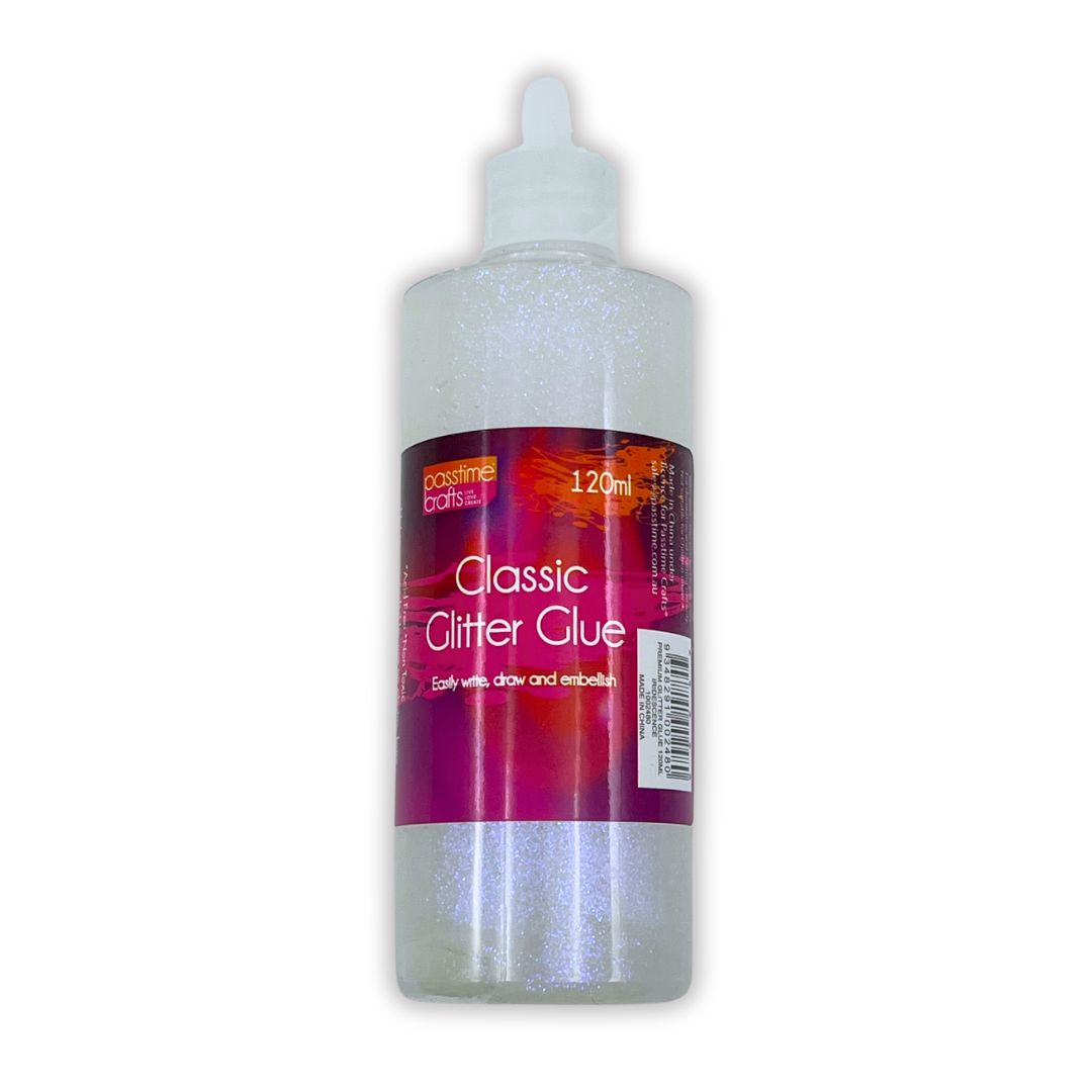 Premium Glitter Glue 120ml Iridescence