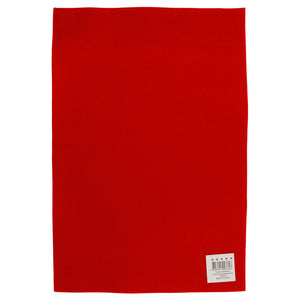 Premium Felt A4 Sheet 21.6x30cm Red