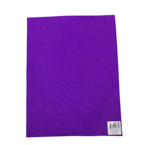 Premium Felt A4 Sheet 21.6x30cm Purple