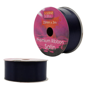 Satin Ribbon Blue 25mmx3m