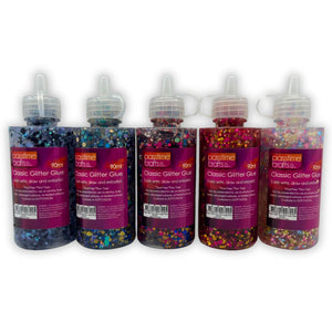 Classic Glitter Glue 90ml Lge Flake