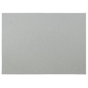 EVA Glitter Sheet 50x70cm White