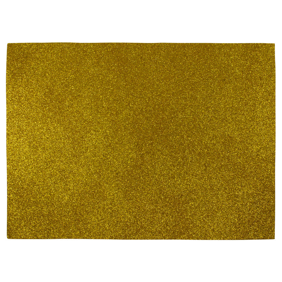 EVA Glitter Sheet 50x70cm Gold
