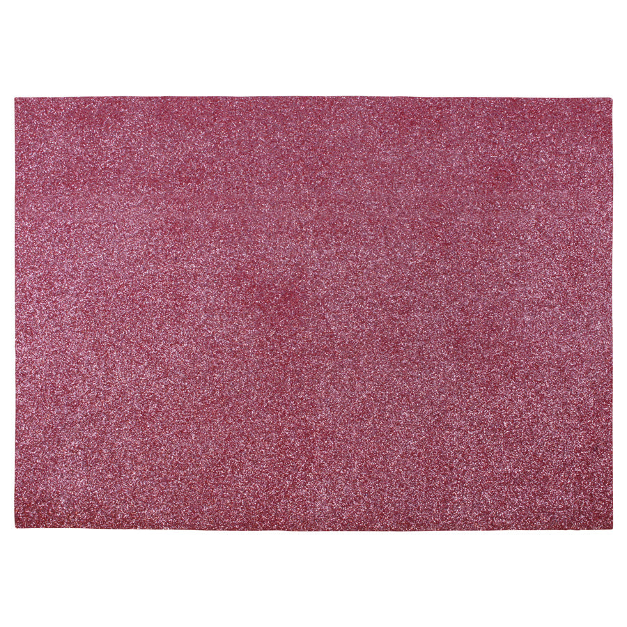 EVA Glitter Sheet 50x70cm Pink