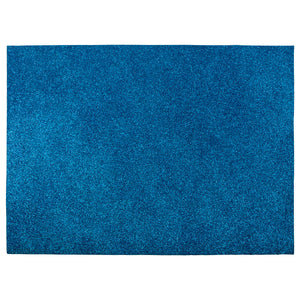 EVA Glitter Sheet 50x70cm Blue