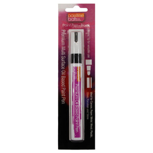 Paint Pen M/Surface Oil Base Black