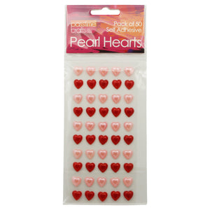 Pearl Heart 10mm Gemstones Pkt 50