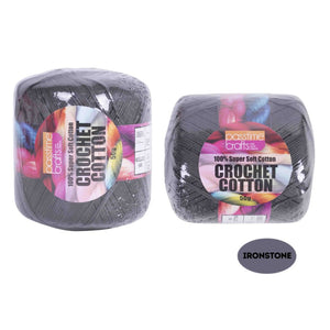 Crochet Cotton 50g Ironstone