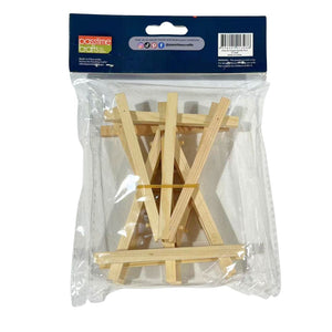 Artist Mini Easels Nat/WD Pkt 4