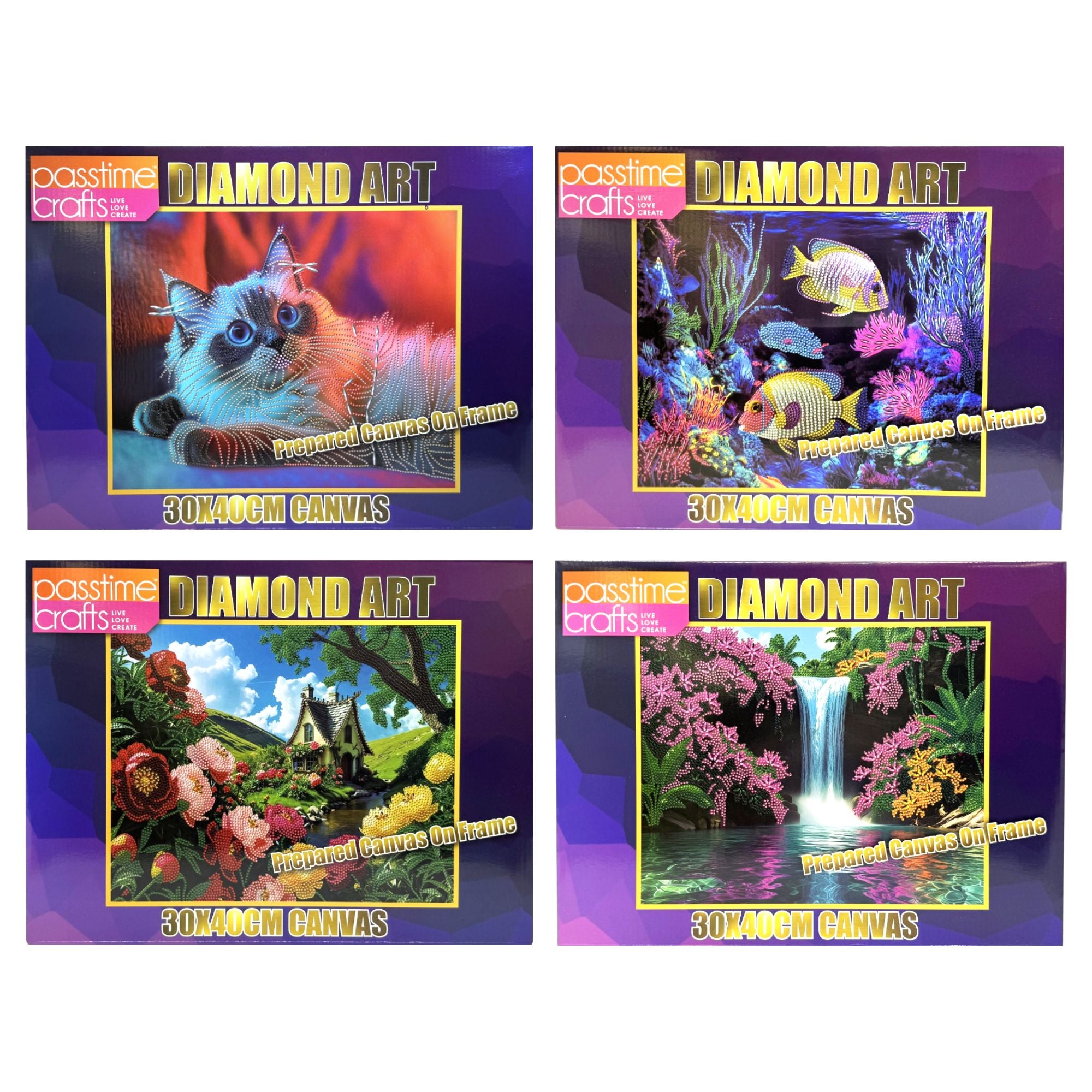 Diamond Art Canvas 30x40cm