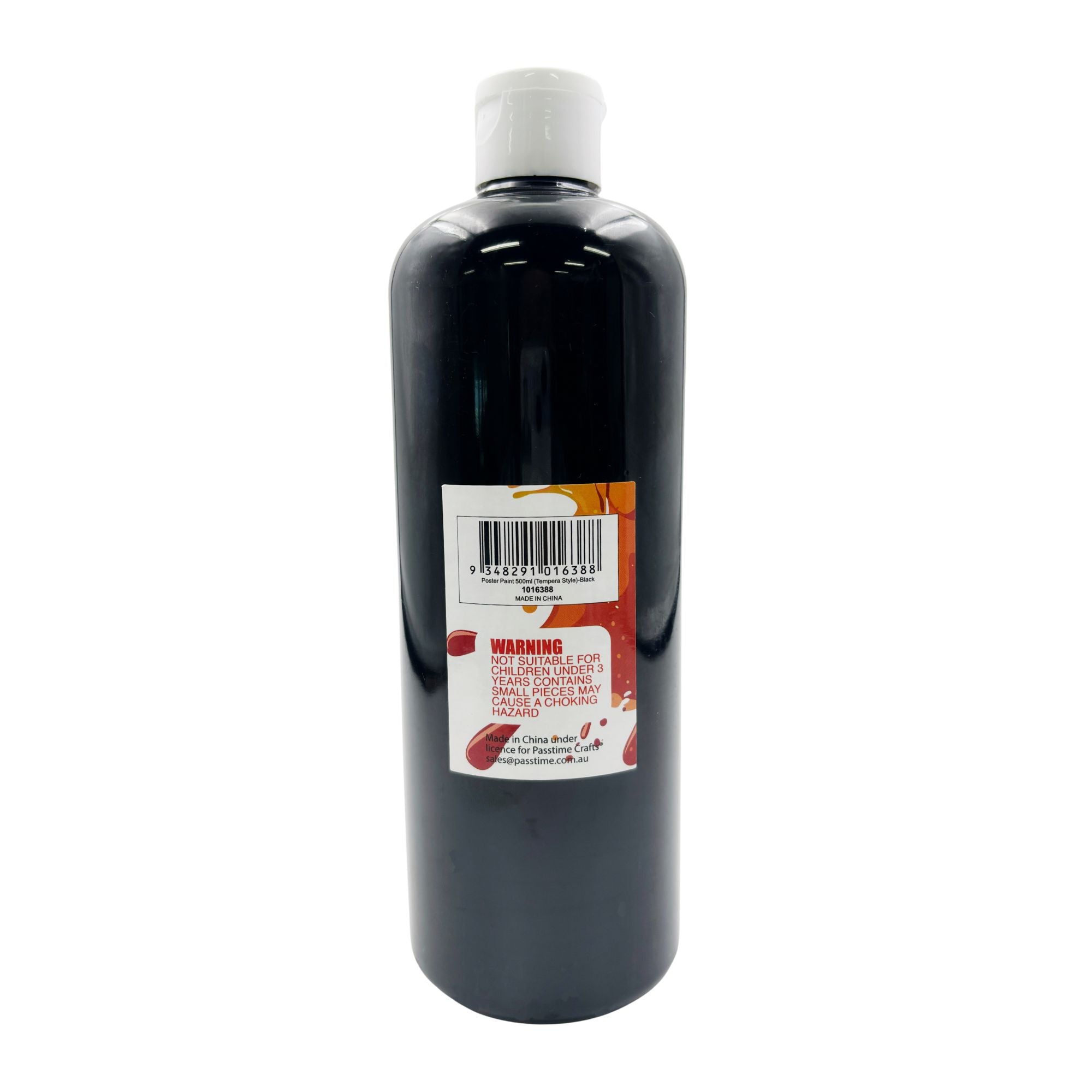 Poster Paint 500ml - Black