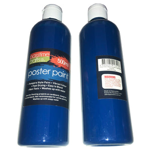 Poster Paint 500ml (Tempera Style)-Blue