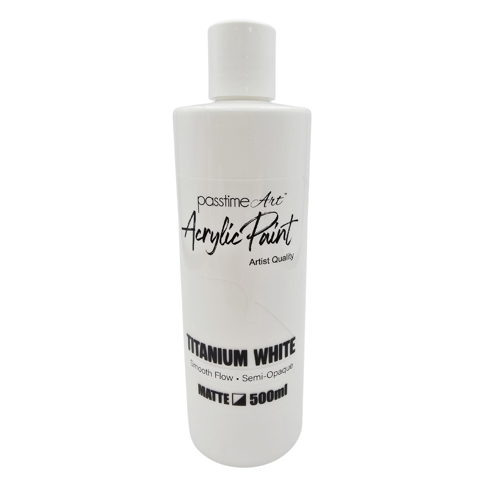Acrylic Paint 500ml - Titanium White