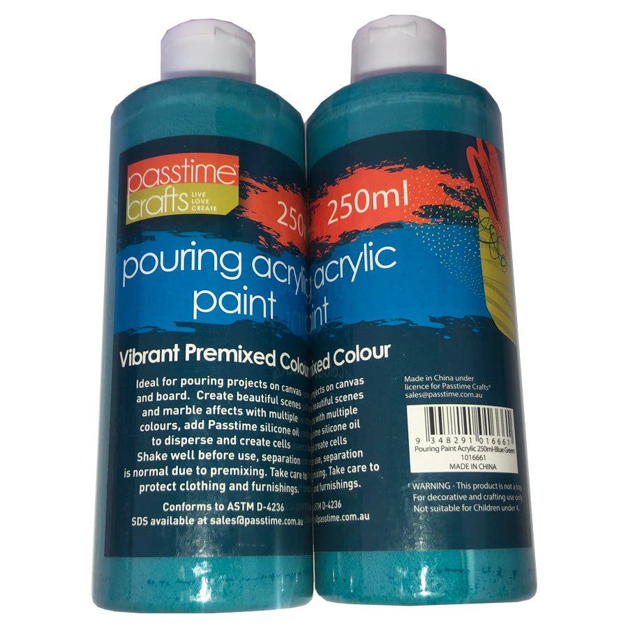 Pouring Paint Acrylic 250ml-Blue Green-P
