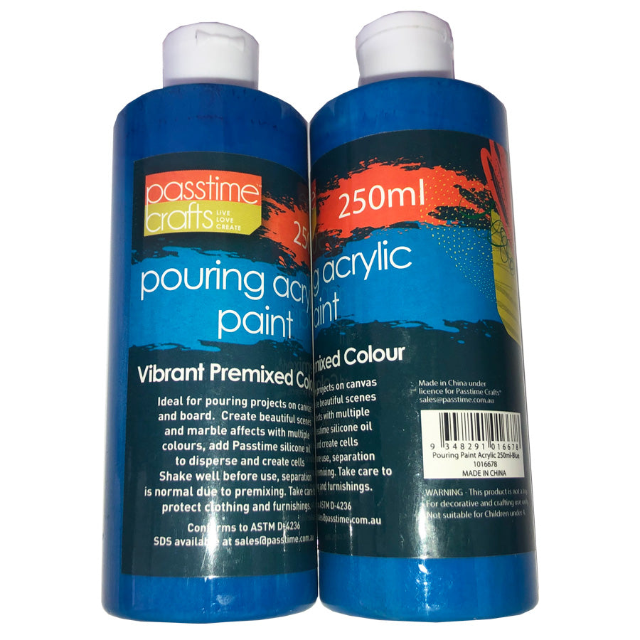 Pouring Paint Acrylic 250ml-Blue-P