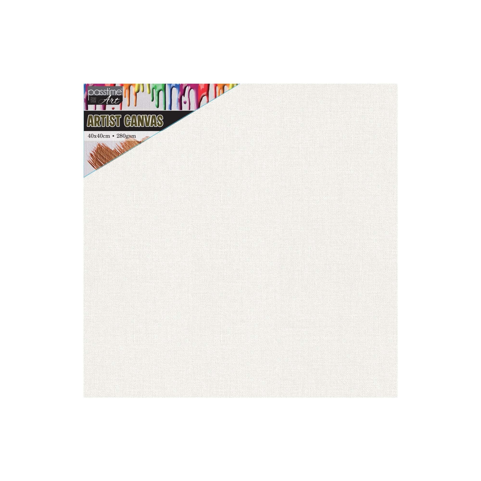 Stretched Canvas 280GSM 40x40cm