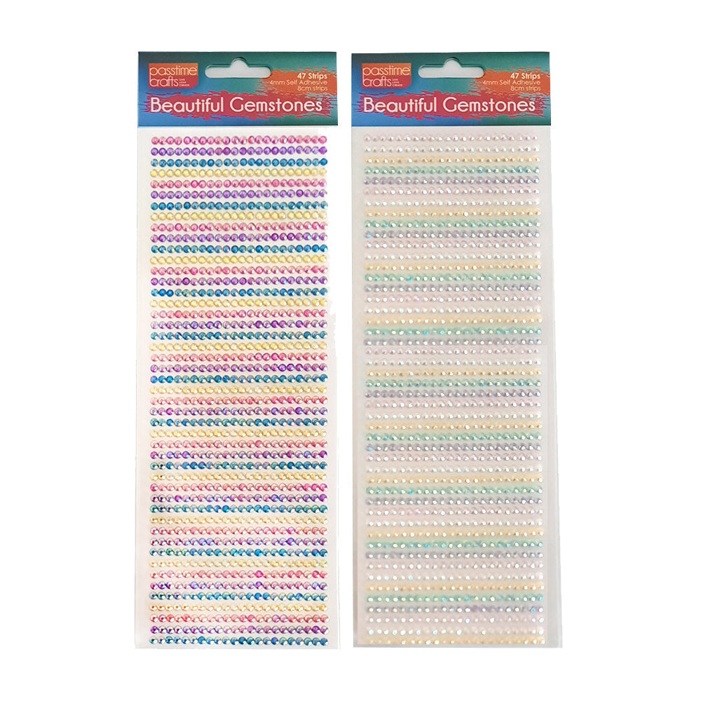 Crystal Strip 47 Pce Mega Pack 11x32cm