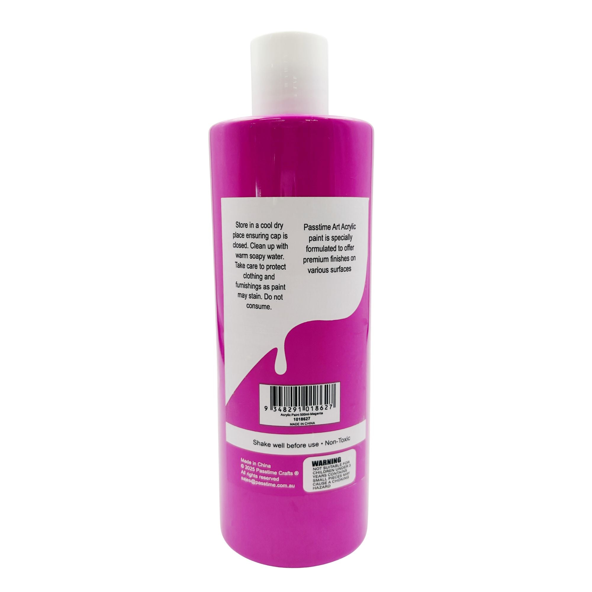 Acrylic Paint 500ml - Magenta
