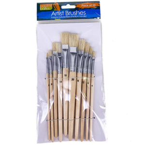 Artist Brush Med WD/Bristle S/10