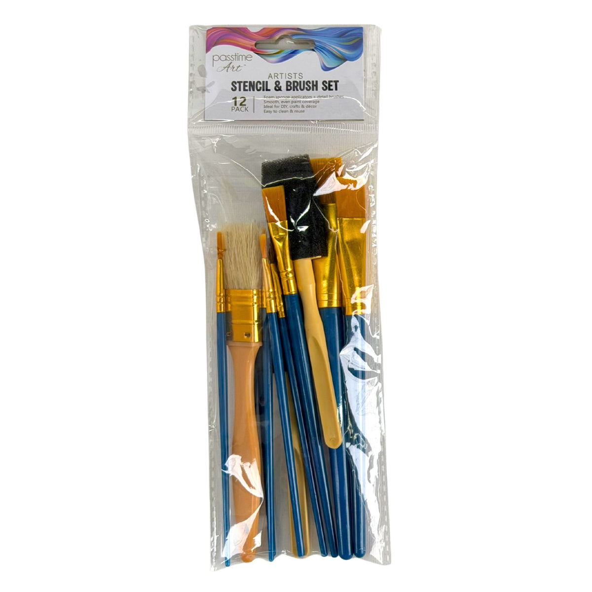 Art Brush & Sponge Set