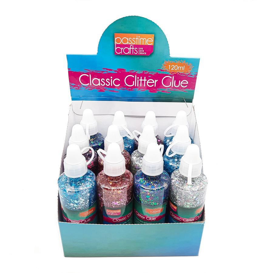 Premium GlittGlue 120ml Metallic- Easy Pour