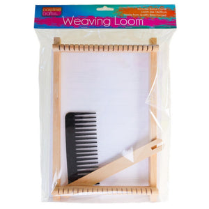 Weaving Loom Kit B/Wood 18x29cm-D