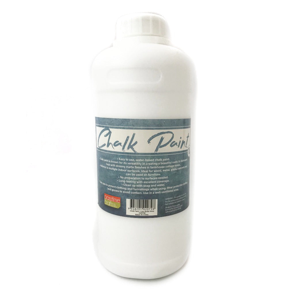 Chalk Paint 1-Litre Bottle White-D