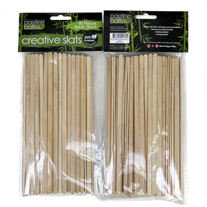 Bamboo Slim Sticks/19cm Pkt 80