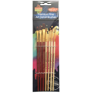 Artist Fine Detail Mix Brush Set/7