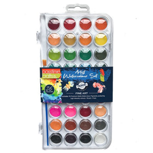 Artist W/Colour Matte Paints Pkt 36