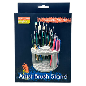 Artist Brush Stand Wht 9.5x14cm