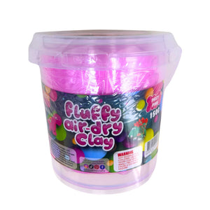 Fluffy Air-Dry Clay Tub 150g/Pink