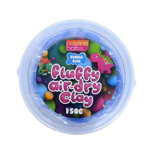 Fluffy Air-Dry Clay Tub 150g/Blue