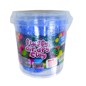 Fluffy Air-Dry Clay Tub 150g/Blue