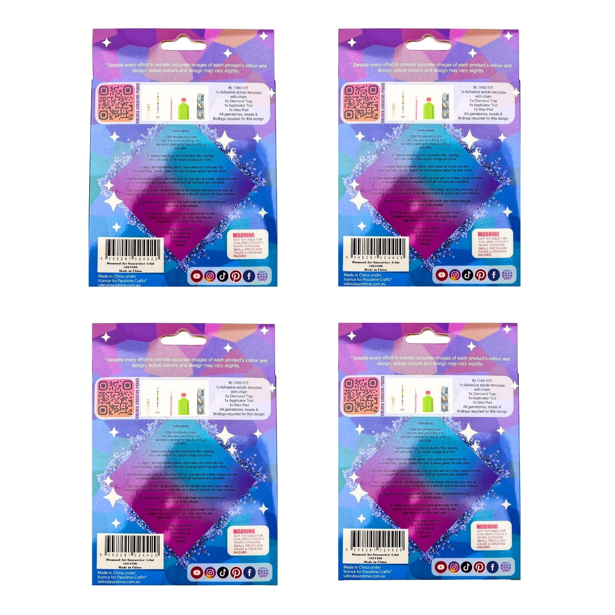 Diamond Art Suncatcher