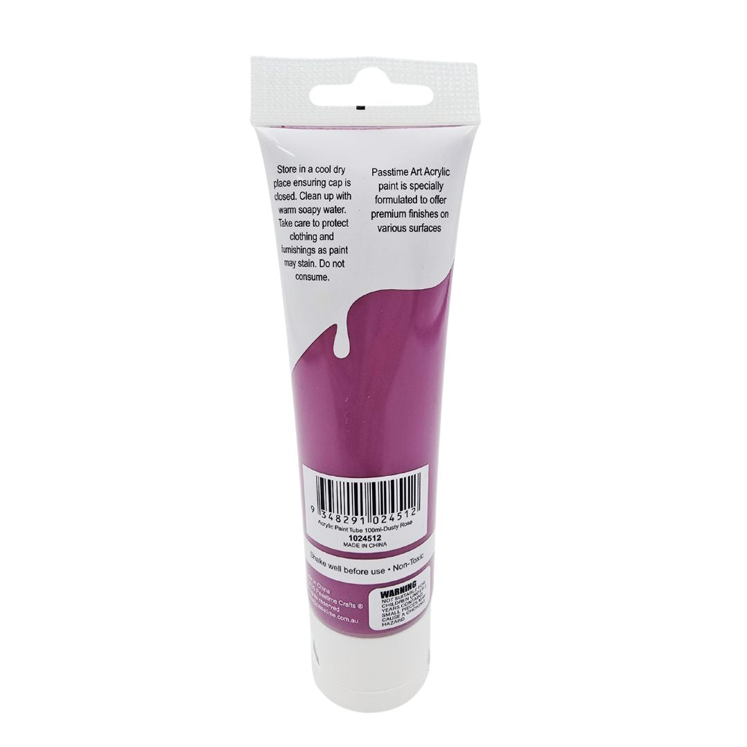 Acrylic Paint 100ml - Dusty Rose