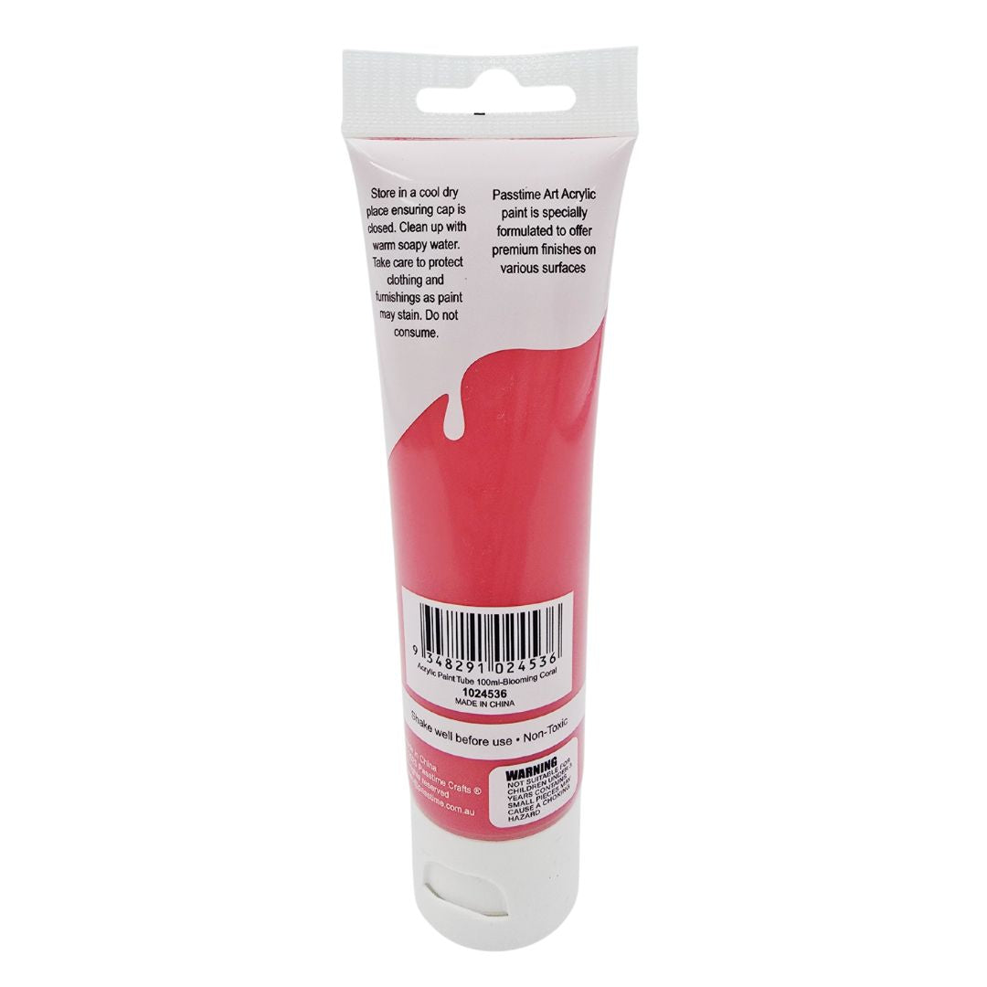 Acrylic Paint 100ml - Blooming Coral