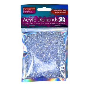 Craft Diamonds Loose SML/3D 40g