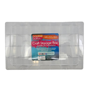 Storage Box Clr 345x215x46mm