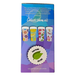 Diamond Art DIY Tumbler 470ml 4-Ast