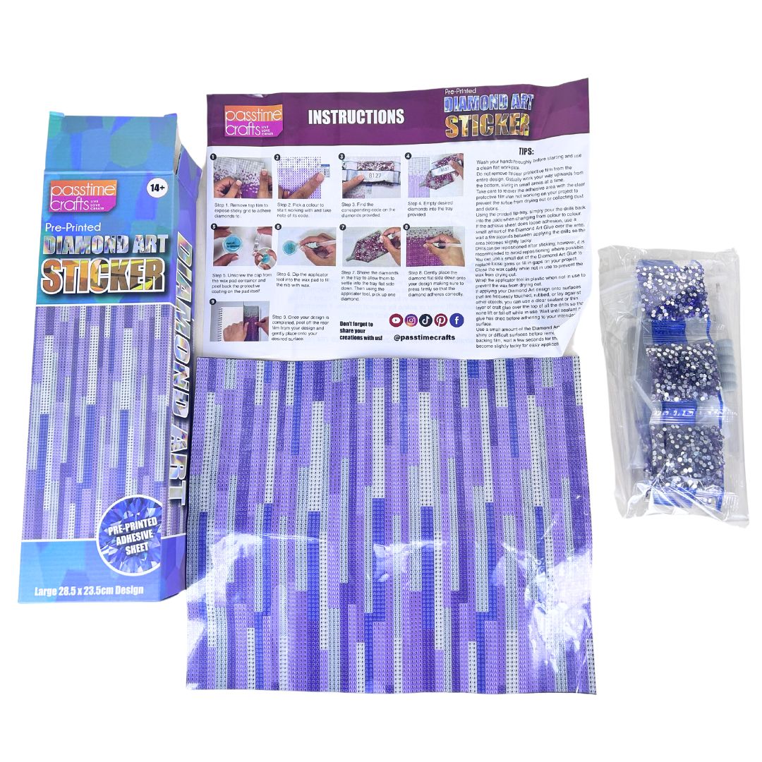 Diamond Art DIY S/Ahes Sheet 28.5x23.5cm