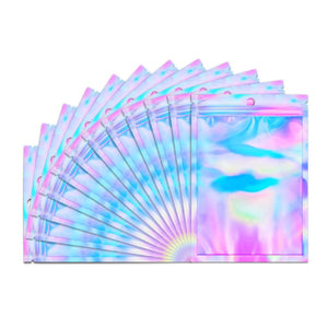 Craft Bags Sealing Holo 15*10cm Pkt 10