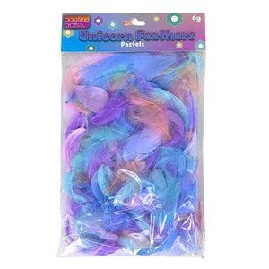 Craft Feathers Pastels Mix 6g-P