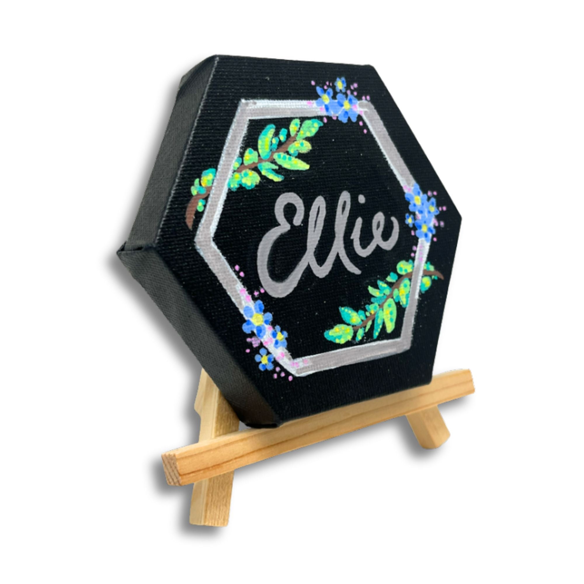 Mini Black Canvas and Easel Kit