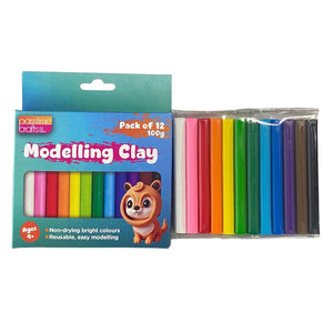 Modelling Clay 100g- 12 Colours HS Box
