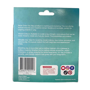 Modelling Clay 100g- 12 Colours HS Box